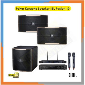 Paket Karaoke Rumah Speaker JBL Pasion 10 - No Touch&Player